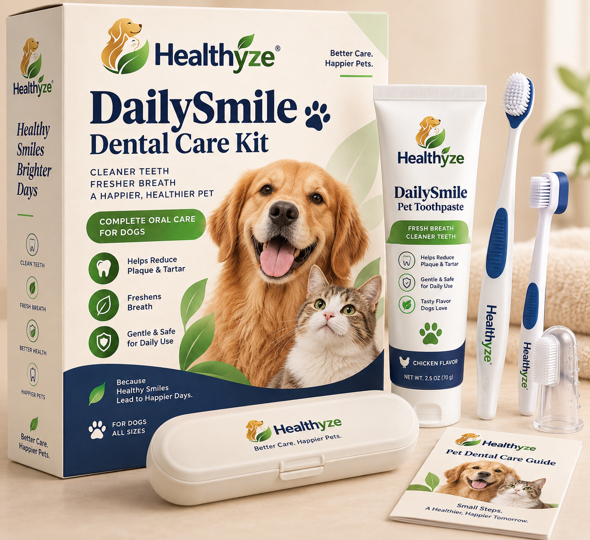 Healthyze DailySmile Dental Care Kit