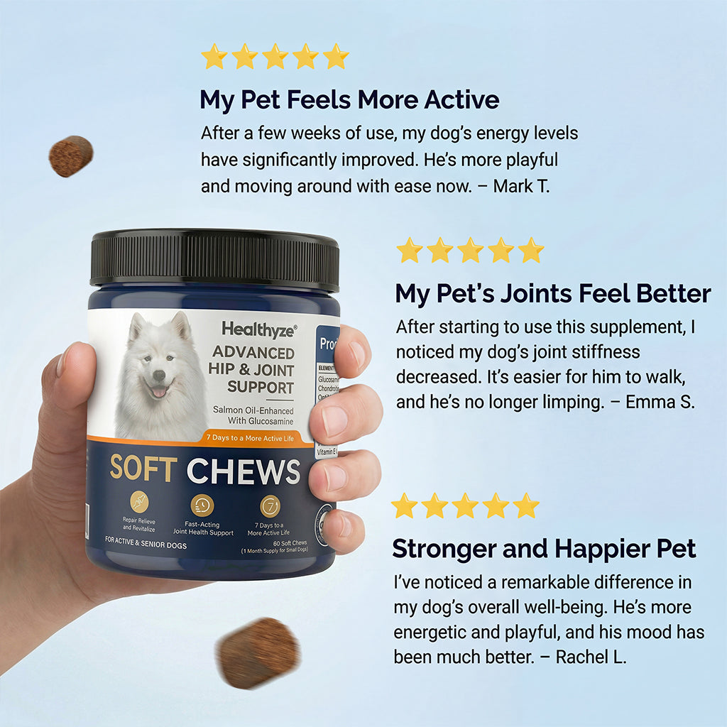 Advanced Hip & Joint Support Soft Chews✅️Fast Relief for Stiff Joints✅️90-DayGuarantee💎TikTok VIP Offer-Save 59% Today